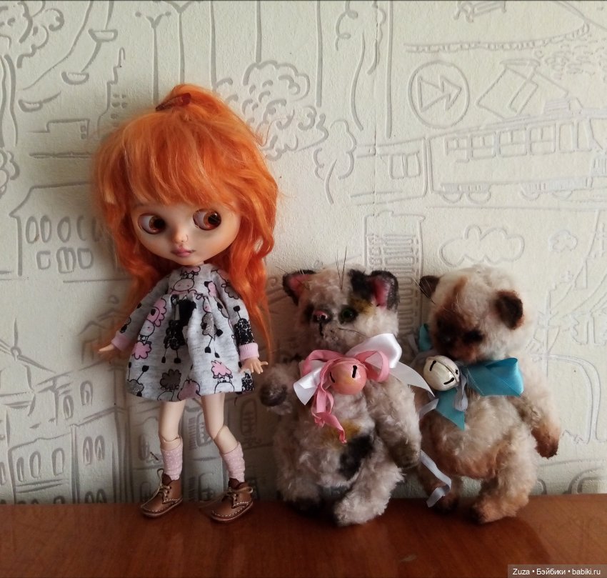 Алиса и её кошки — Авторские мишки Тедди и друзья: фото (фото 7)