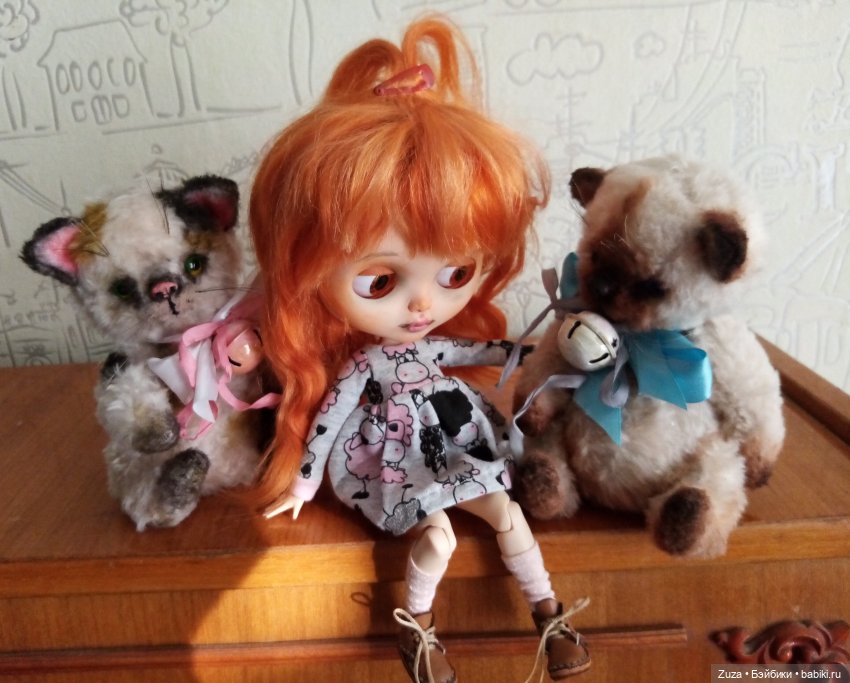 Алиса и её кошки — Авторские мишки Тедди и друзья: фото (фото 8)