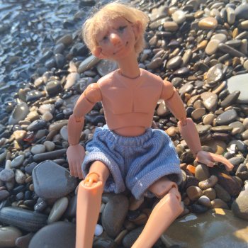 А мы на море были!