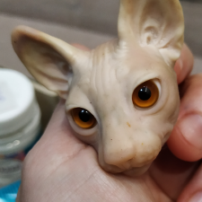 Первый шарнирный кот сфинкс. Часть 2.