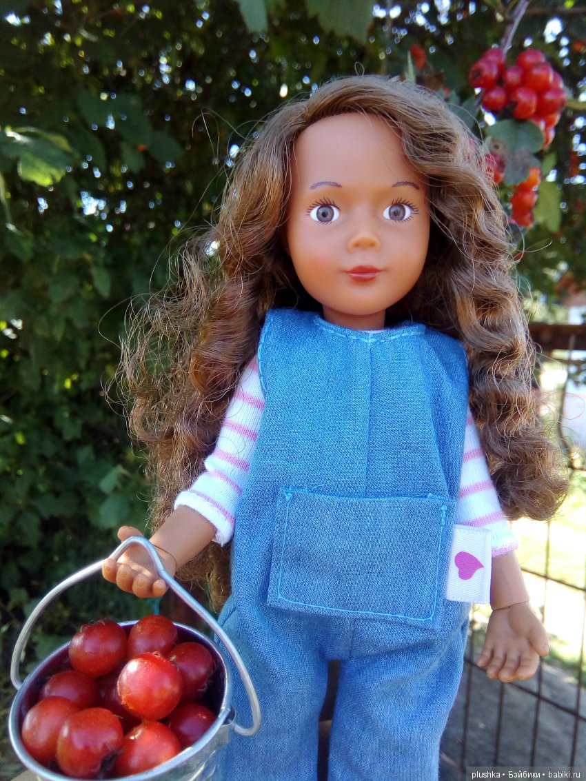 Джой на даче в обновках — Куклы Kathe Kruse (Кате/Кэте Крузе): фото (фото 2)