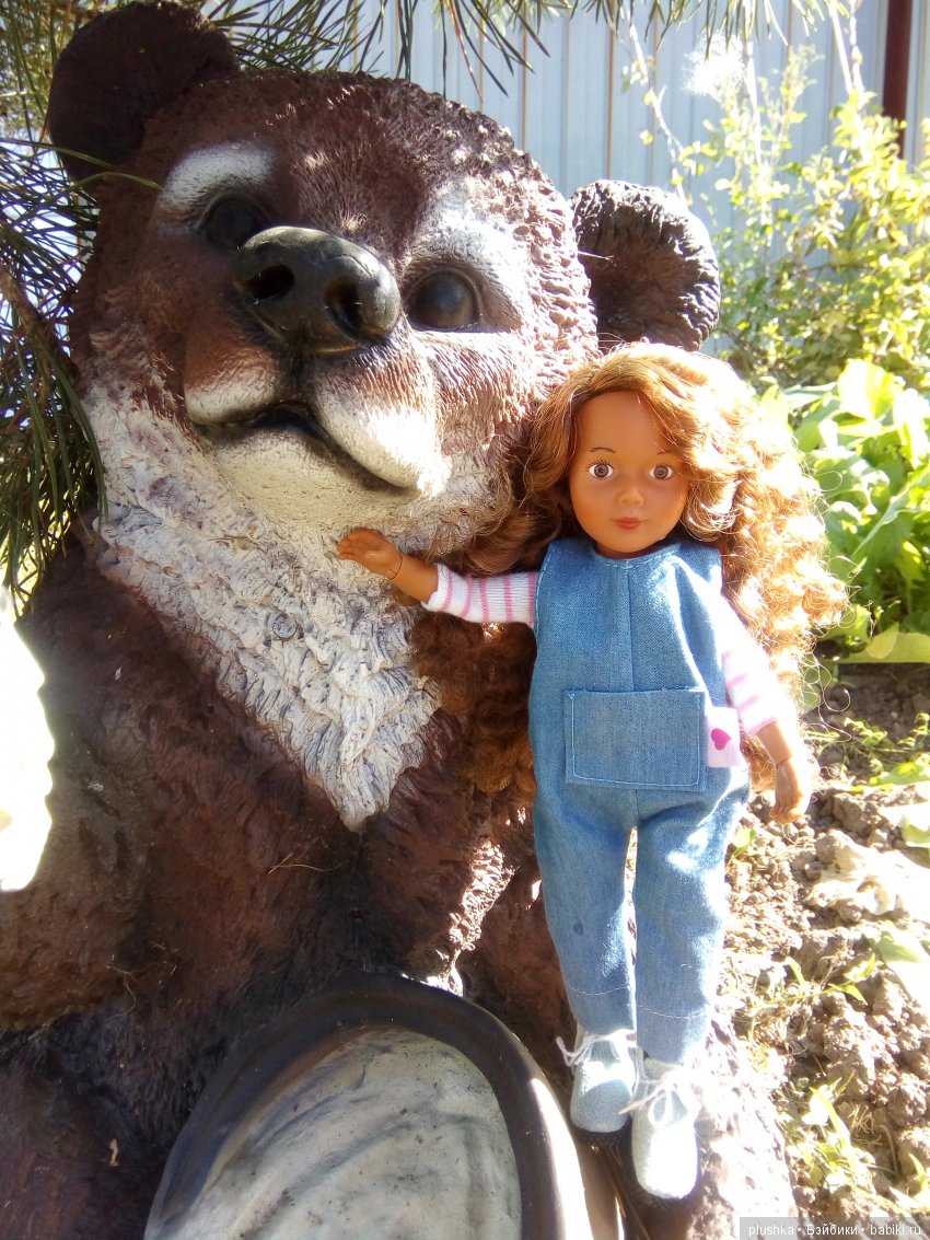 Джой на даче в обновках — Куклы Kathe Kruse (Кате/Кэте Крузе): фото (фото 7)
