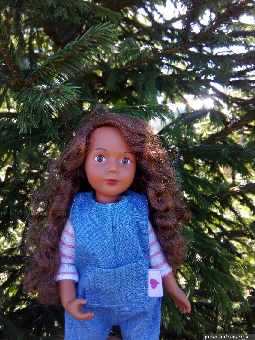 Джой на даче в обновках — Куклы Kathe Kruse (Кате/Кэте Крузе): фото
