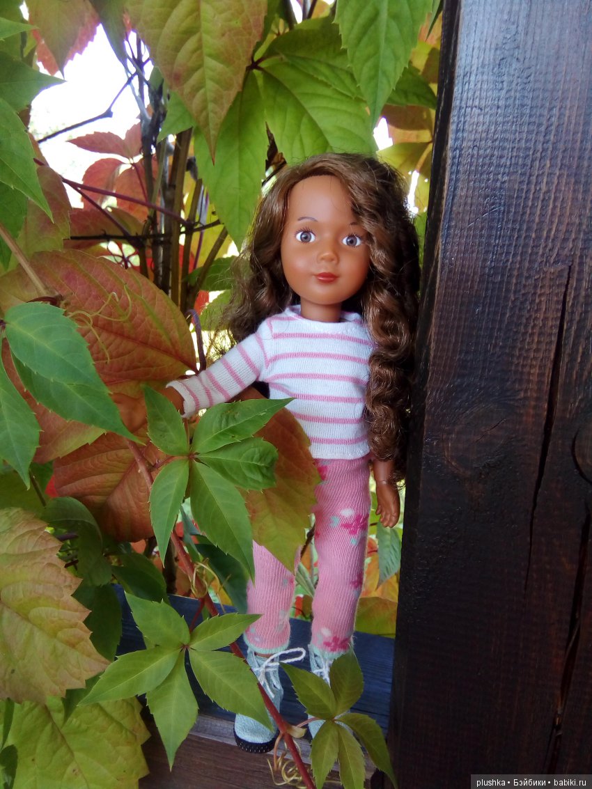 Джой на даче в обновках — Куклы Kathe Kruse (Кате/Кэте Крузе): фото