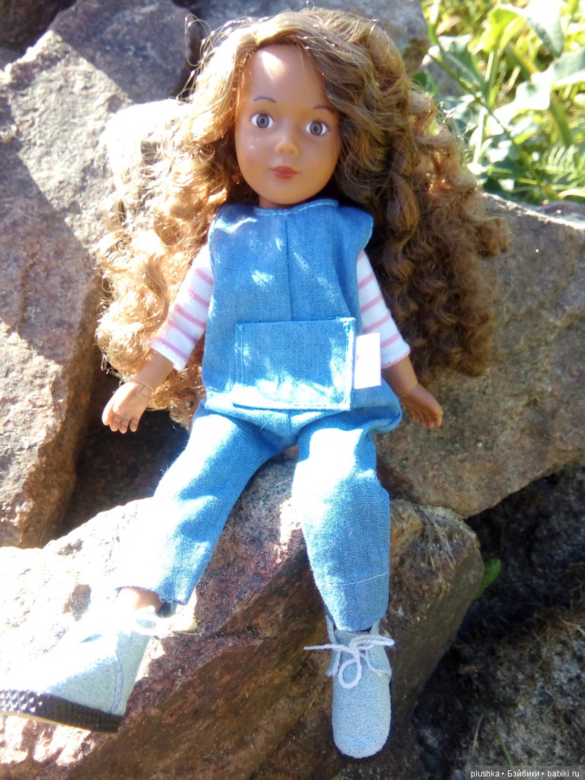 Джой на даче в обновках — Куклы Kathe Kruse (Кате/Кэте Крузе): фото (фото 5)