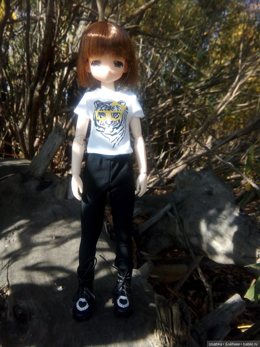 Прогулка Алисы. Куколка mamachap на теле обитсу