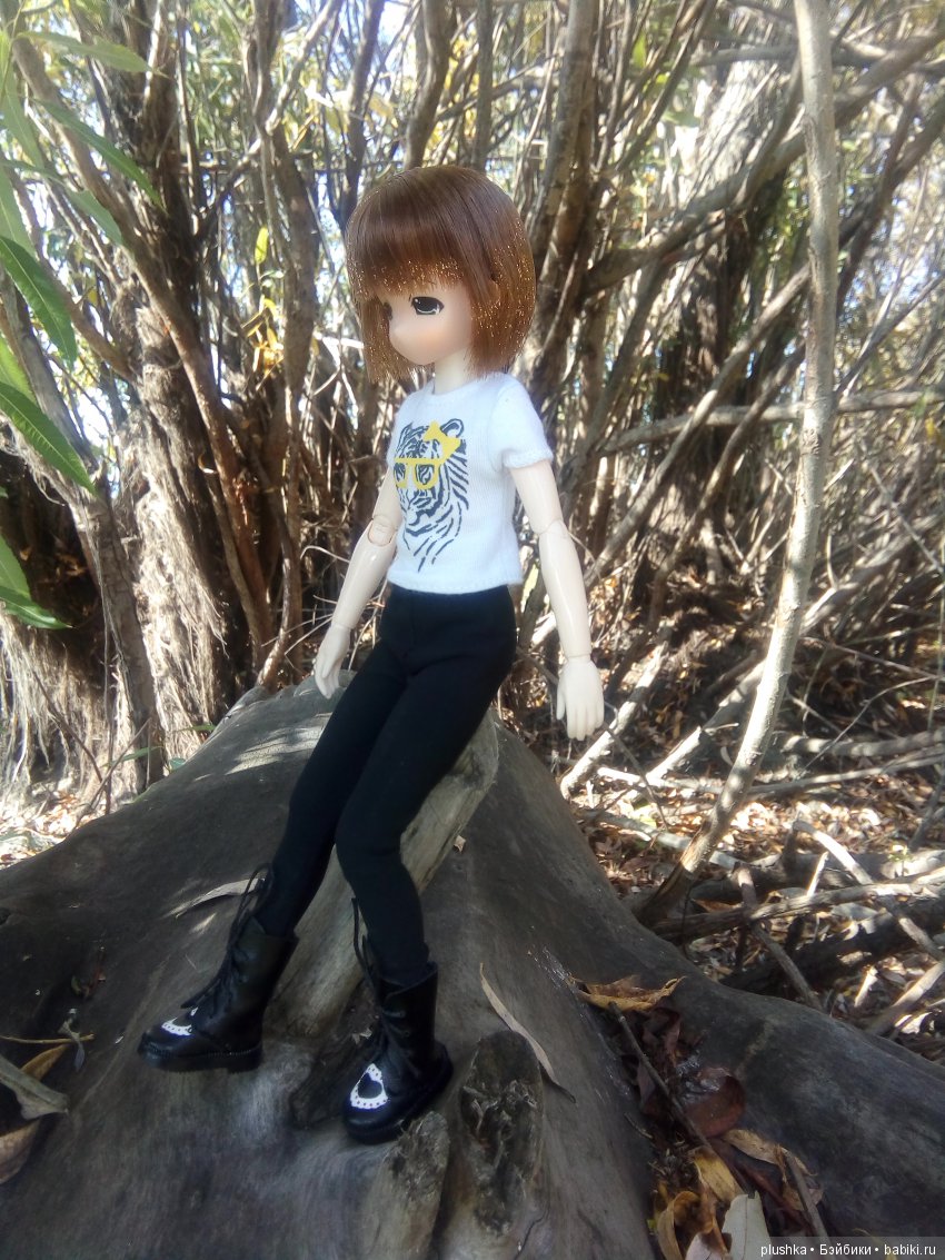 Прогулка Алисы. Куколка mamachap на теле обитсу