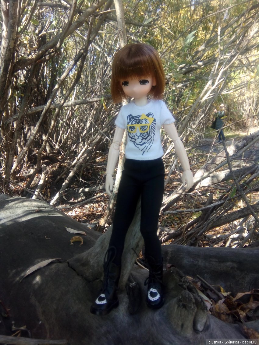 Прогулка Алисы. Куколка mamachap на теле обитсу