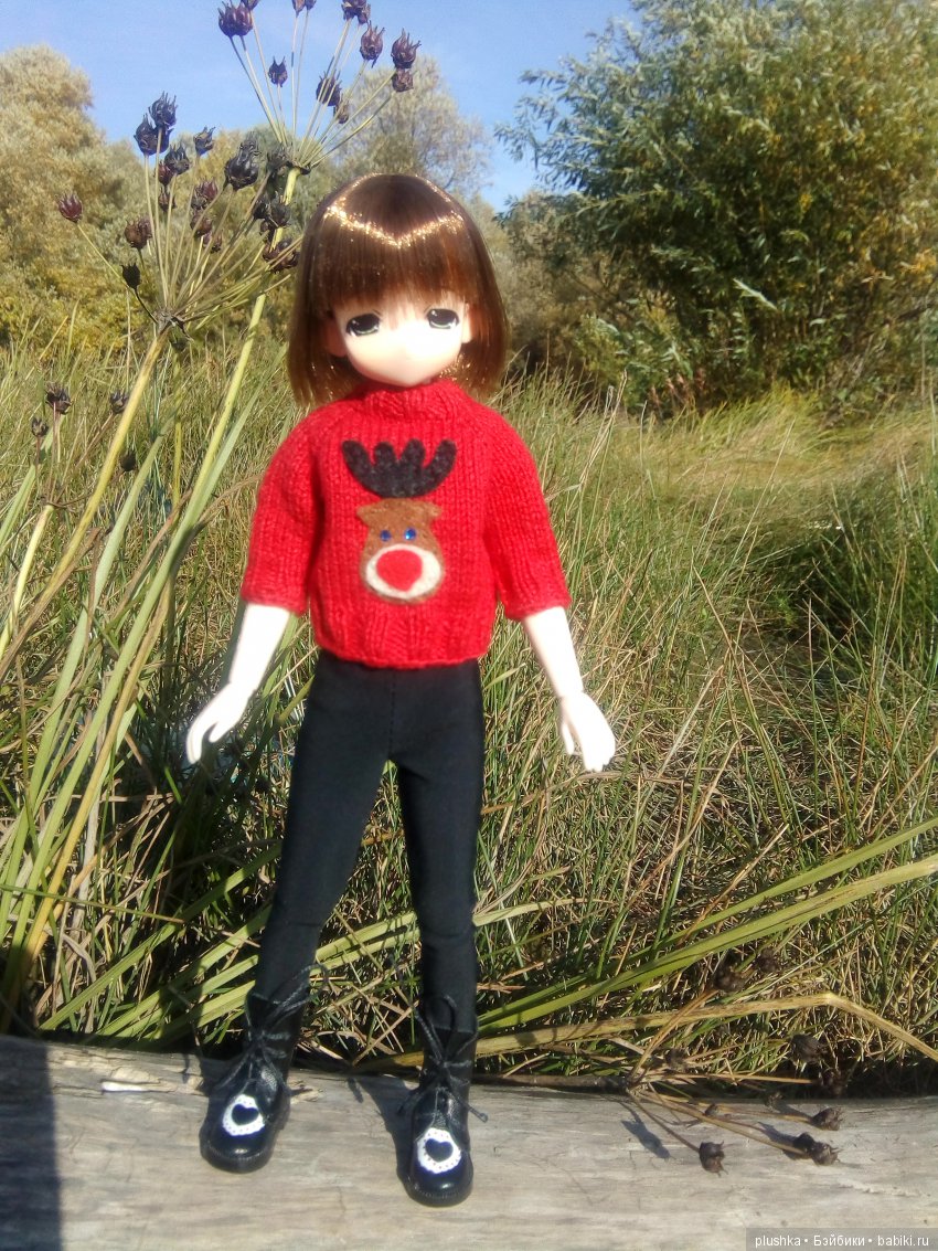 Прогулка Алисы. Куколка mamachap на теле обитсу