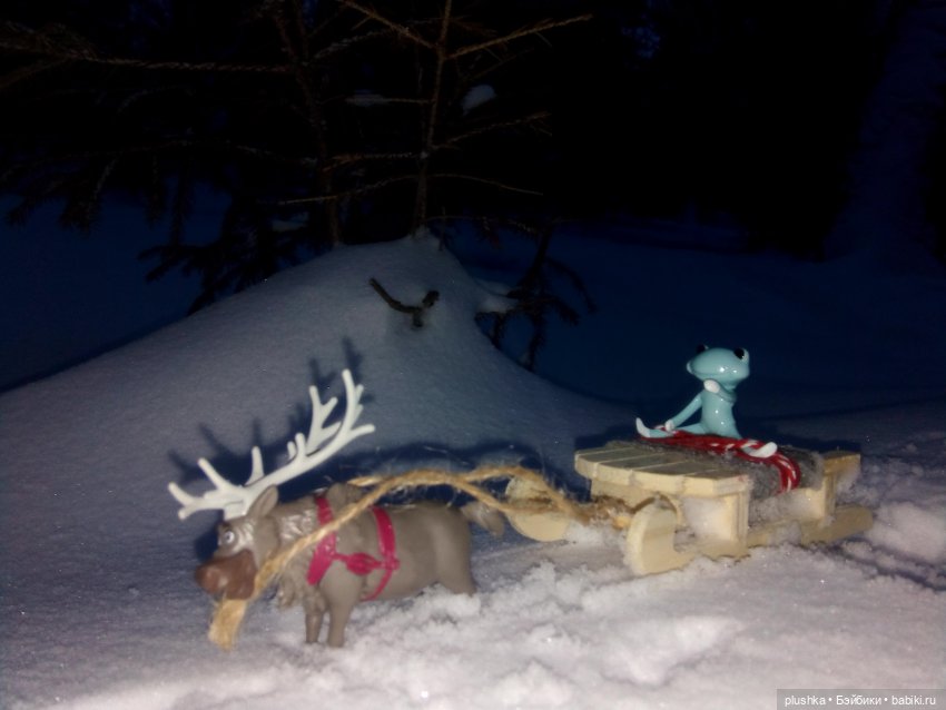 Мои лягушата. Wonder frog и зима