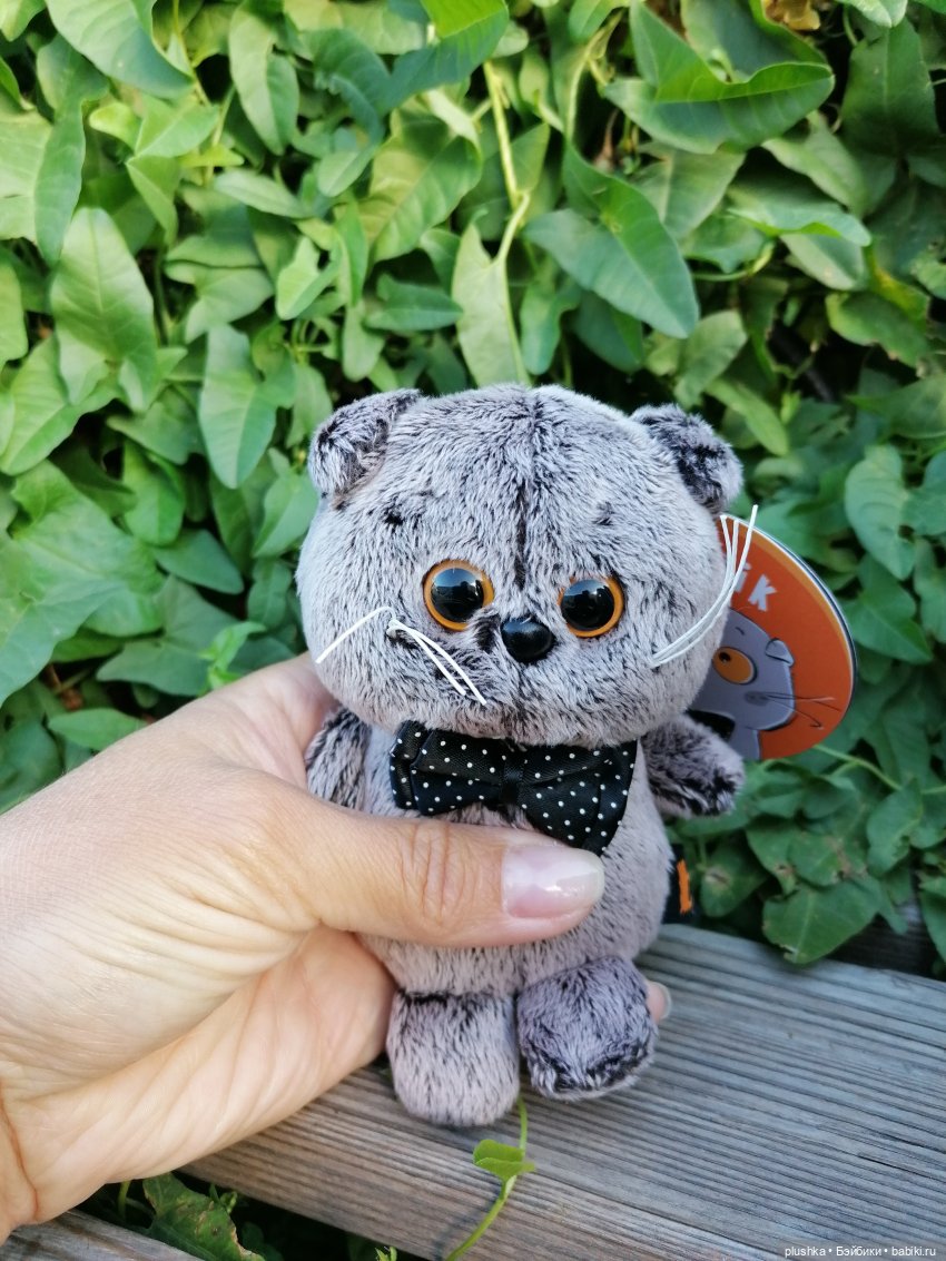 Микро Басик. Котик-брелок от BUDI BASA