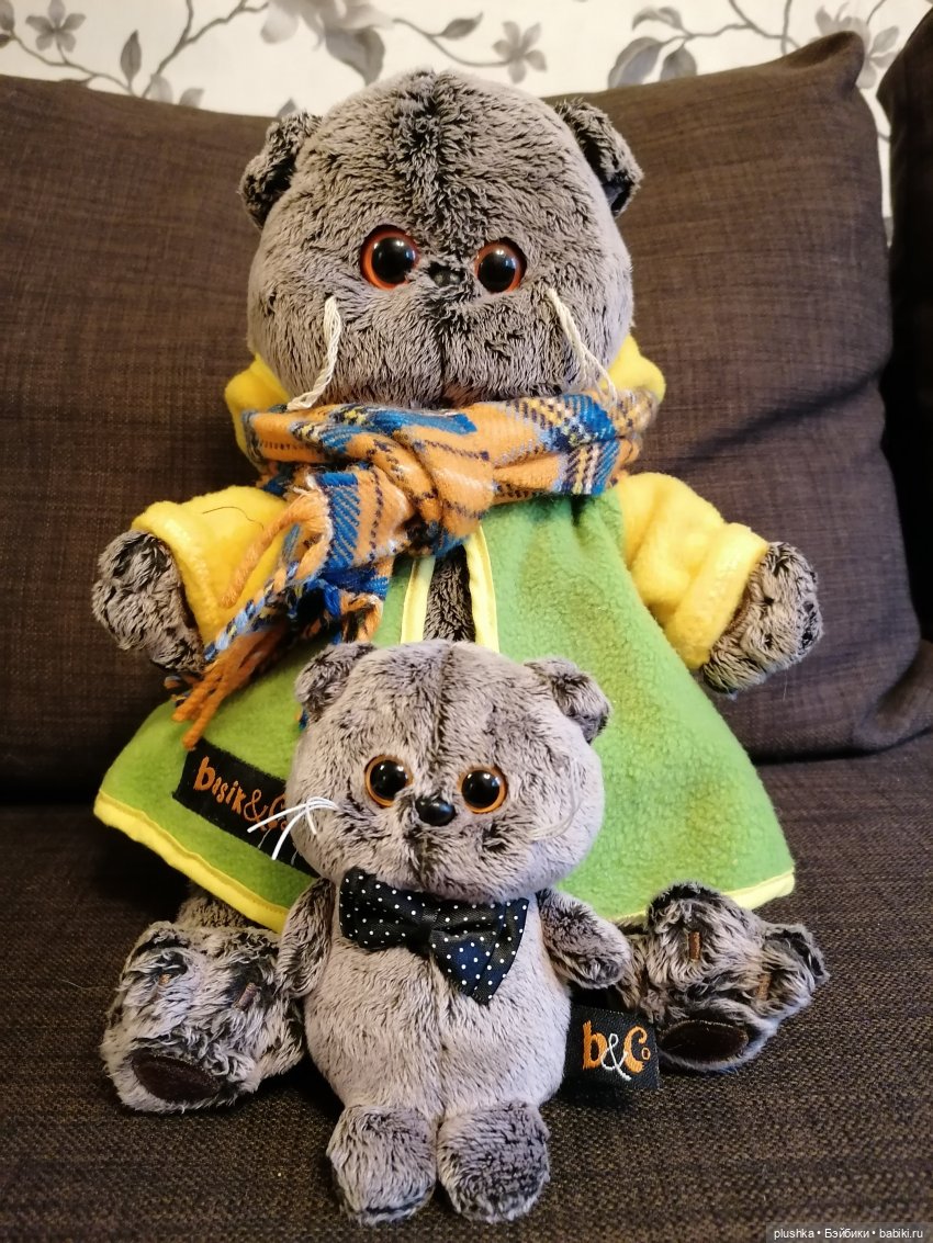 Микро Басик. Котик-брелок от BUDI BASA