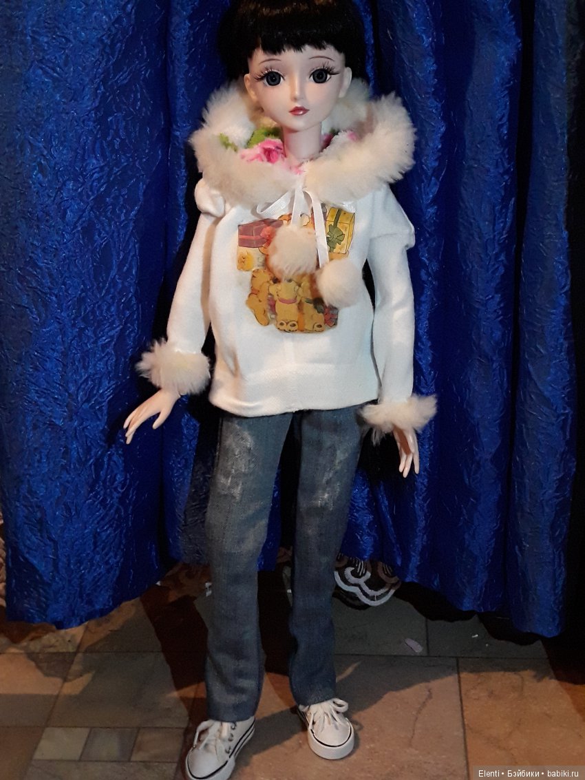 Тёплая толстовка с милыми мишками