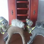 Верблюдики ручной работы натуральная шерсть для ваших малышек