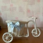 Декоративный велосипед для кукольных фотосессий