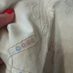 Отрез шикарного льна для кукольного рукоделия