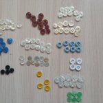 Лот пуговиц для кукольного рукоделия