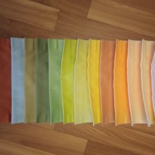 Лот образцов ткани для кукольного рукоделия