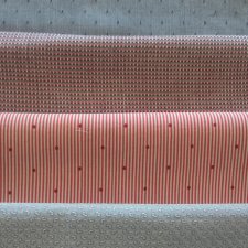 Лот сорочечной ткани для кукольного рукоделия