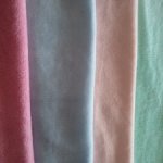 Лот мягкого велюра для кукольного рукоделия