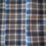 Лот ткани по типу шотландки для кукольного рукоделия