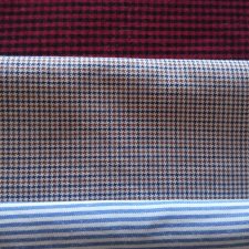 Лот сорочечной ткани для кукольного рукоделия