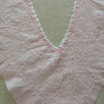 Часть лифа для кукольного рукоделия