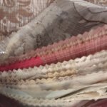 Лот образцов ткани для кукольного рукоделия