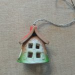 Домик колокольчик для кукольного интерьера