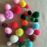 Помпоны для кукольного вязания