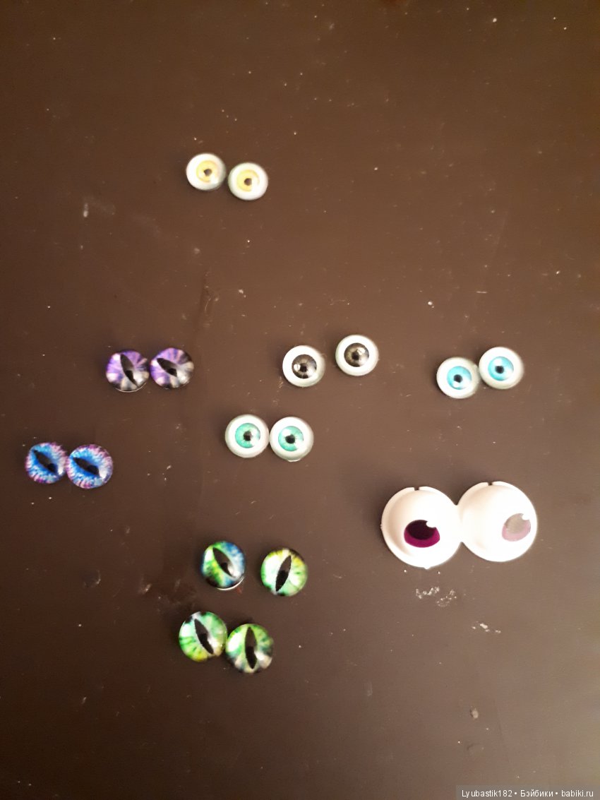 Меняем глаза дракону — Замена глаз и ресниц кукле: ремонт механизма (фото 3)