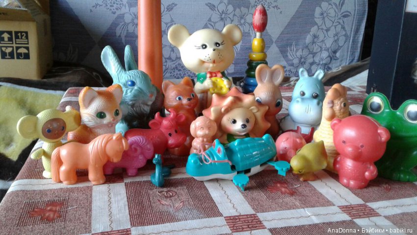Привет из детства — Игрушки СССР и советского детства: резиновые (фото 2)