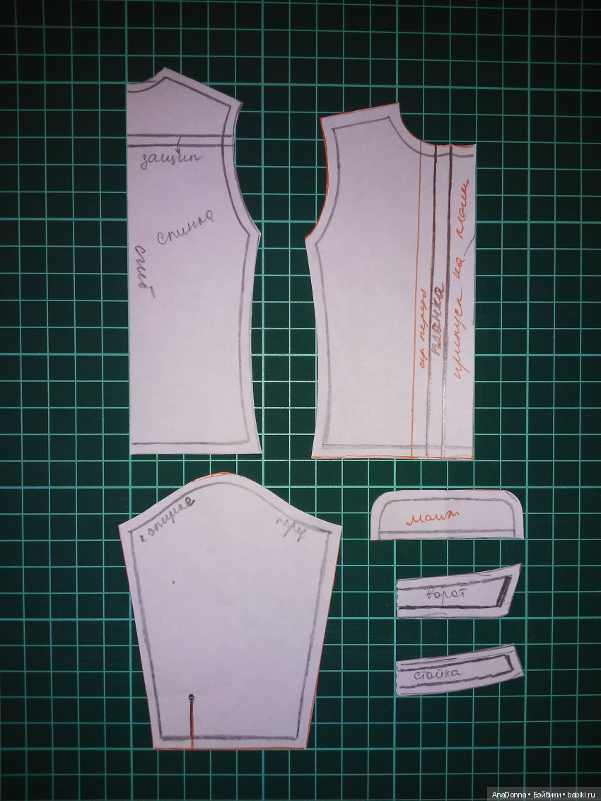 Рубашка для экшенов — Одежда и обувь для кукол своими руками: фото (фото 3)