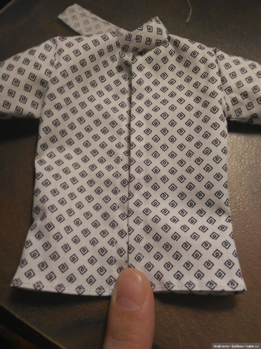 Рубашка для экшенов — Одежда и обувь для кукол своими руками: фото