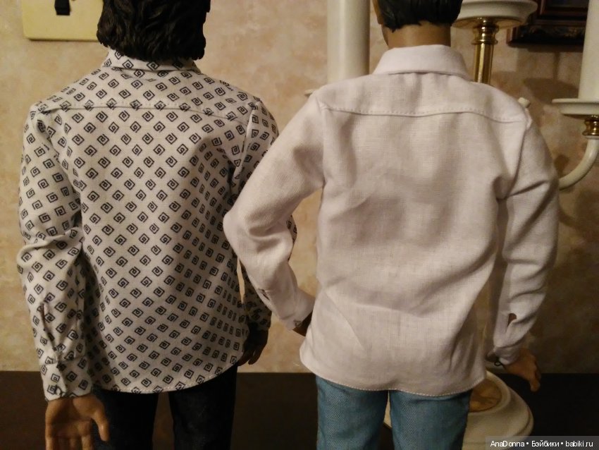 Рубашка для экшенов — Одежда и обувь для кукол своими руками: фото