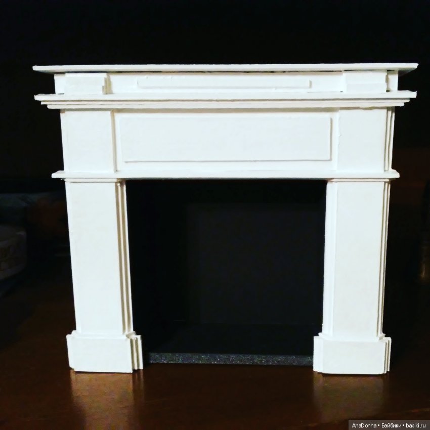 Камин в масштабе 1/6 — Мебель для кукол и домиков: фото (фото 2)