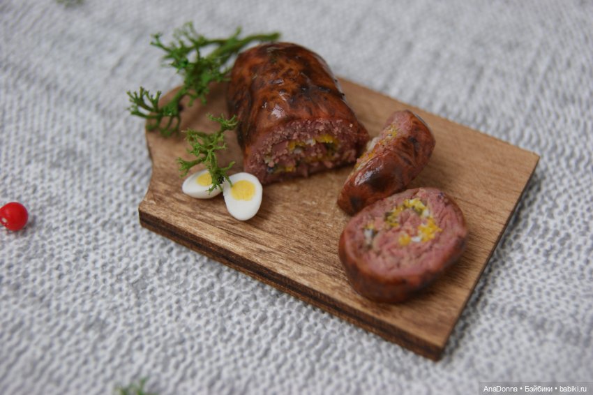 Ресторанчик — Посуда и реалистичная еда для кукол