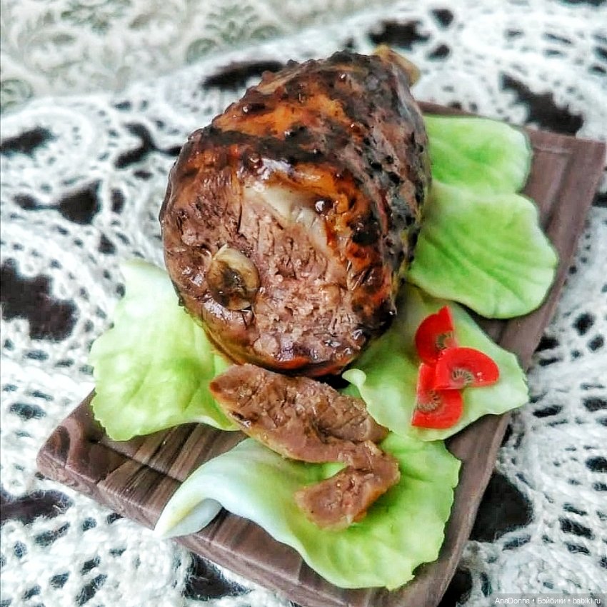 Авторская кукольная миниатюра Анастасии Гоманец