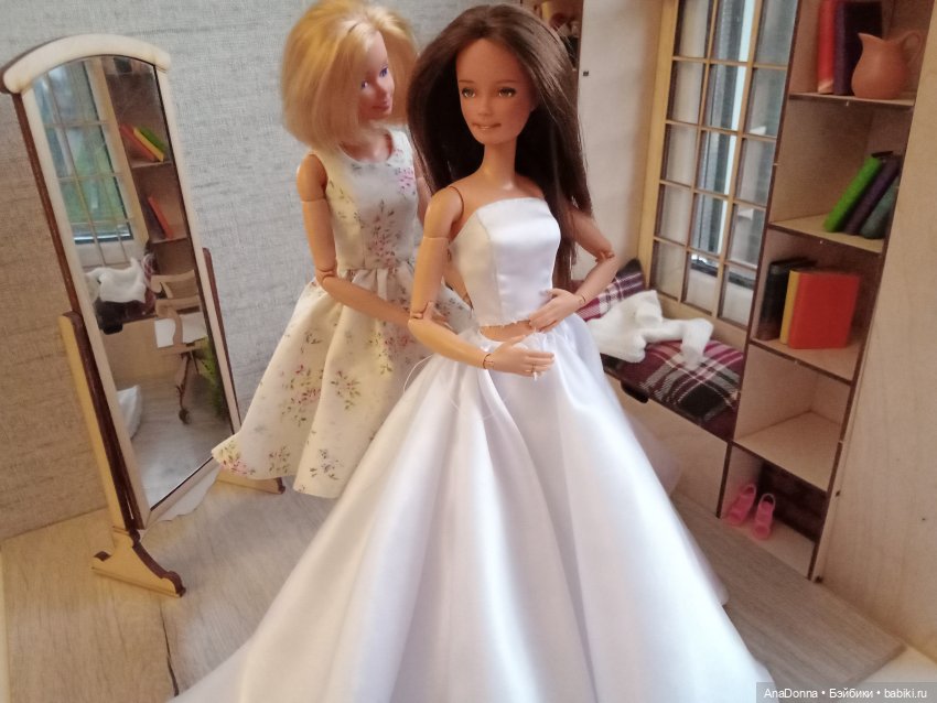 Предсвадебный переполох. Картина вторая: пошивочная. Часть 1. Невеста | Бэйбики Предсвадебный переполох. Картина вторая: пошивочная. Часть 1. Невеста (фото 7)