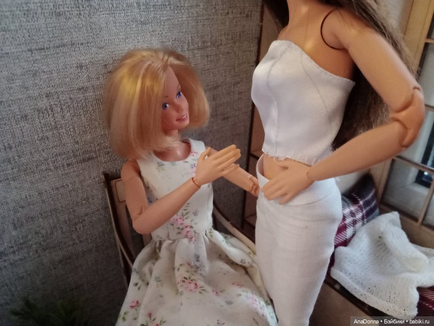 Предсвадебный переполох. Картина вторая: пошивочная. Часть 1. Невеста | Бэйбики Предсвадебный переполох. Картина вторая: пошивочная. Часть 1. Невеста (фото 5)