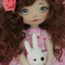 Текстильные интерьерные куклы ручной работы