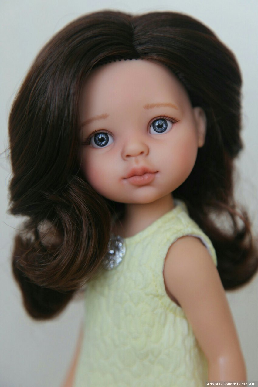 Мои новые детки — ООАК Paola Reina (Паола Рейна) и испанских кукол: перерисовка (фото 5)