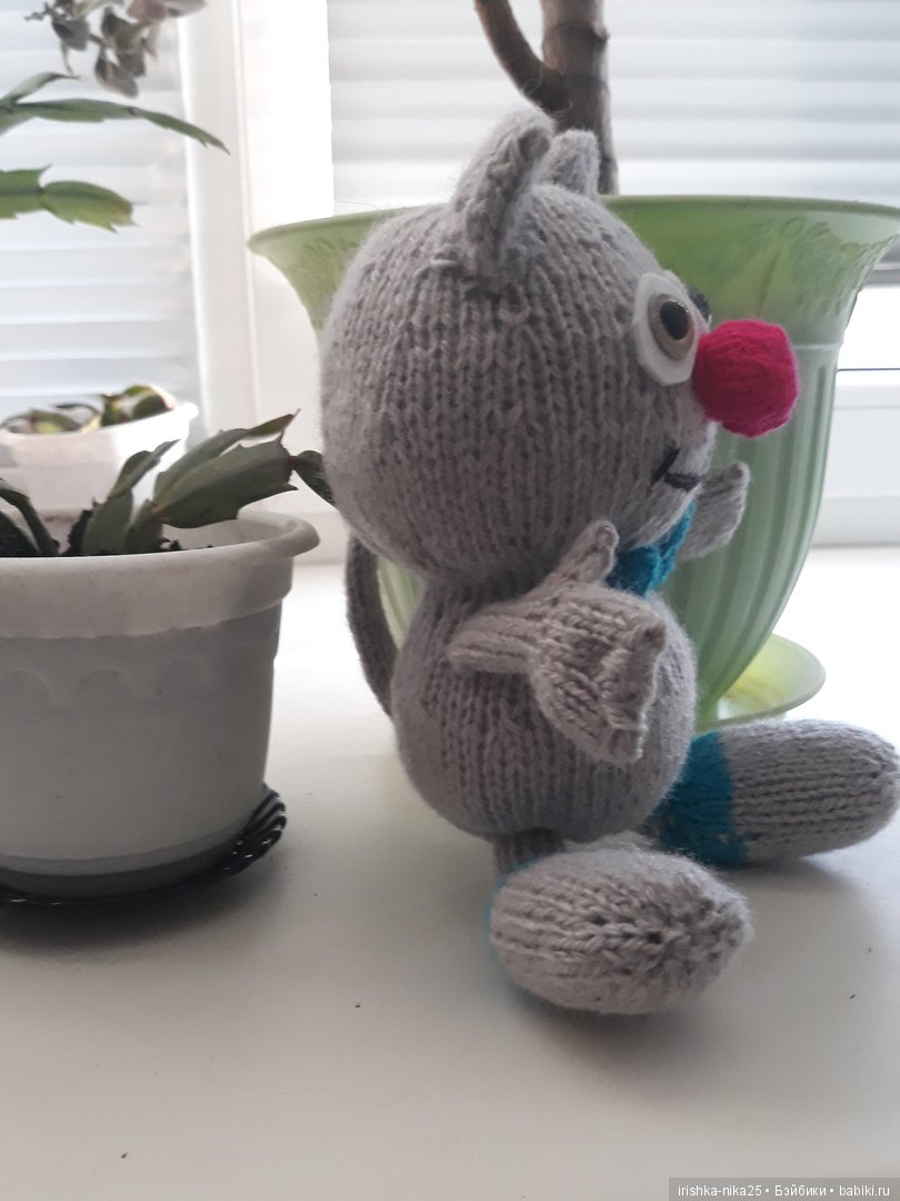 Наш озорник Яшка — Вязаные игрушки и амигуруми: крючком