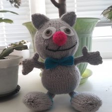 Наш озорник Яшка