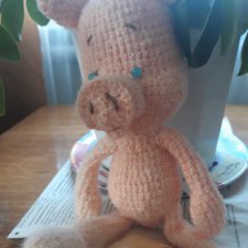 Вязаные игрушки  доченьки