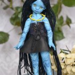 Шарнирная фарфоровая красотка 18см.