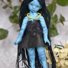 Шарнирная фарфоровая красотка 18см.