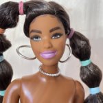Barbie Extra (Барби Экстра) #7 на теле Барби игра с модой