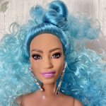 Barbie extra (Барби экстра) #4 на теле Барби игра с модой