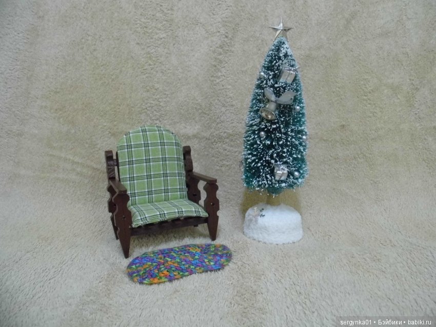 Кресла и стулья для кукол из прищепок и палочек от мороженого